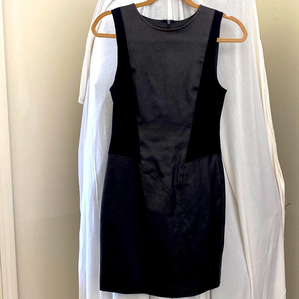 Theory leather dress
